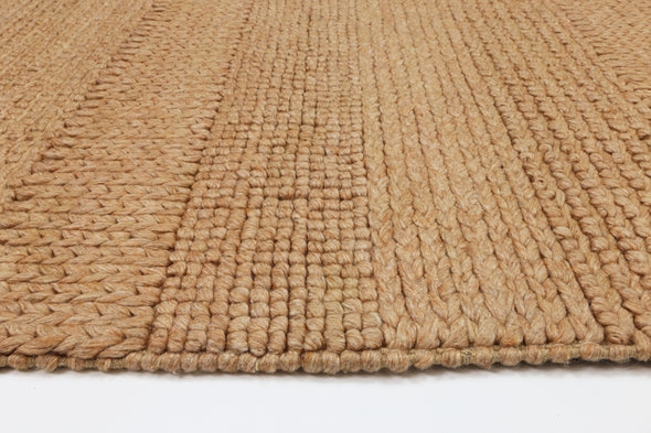 Zayna Grace Contemporary Copper Wool Rug