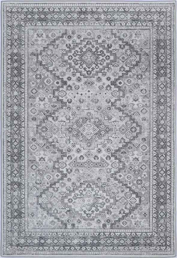 Puerto Mundra Contemporary Grey Rug