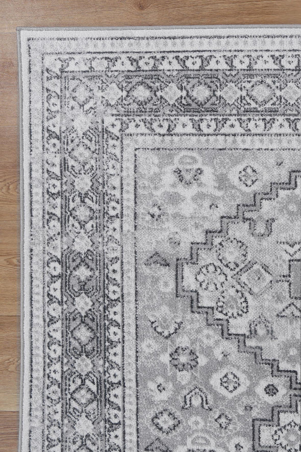 Puerto Mundra Contemporary Grey Rug