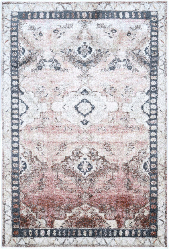 Carlyle Vintage Distressed Terracotta Vintage Rug