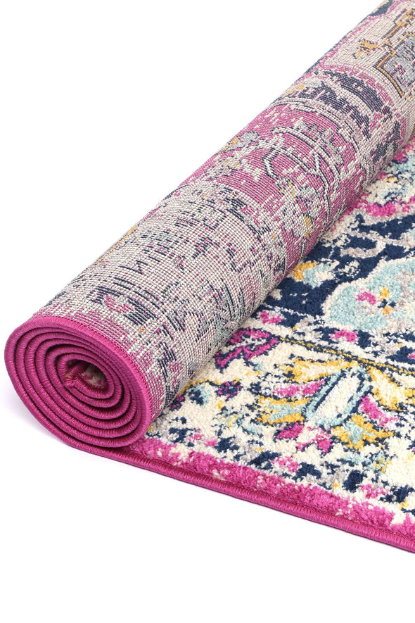 Siena Turin Tapestry Pink Rug