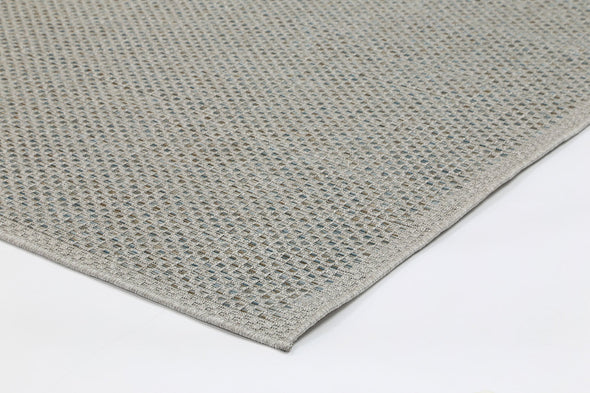 Sydney Chatswood Contemporary Silver & Blue Indoor / Outdoor Rug