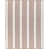 Miami Taupe Stripe Indoor Outdoor Rug